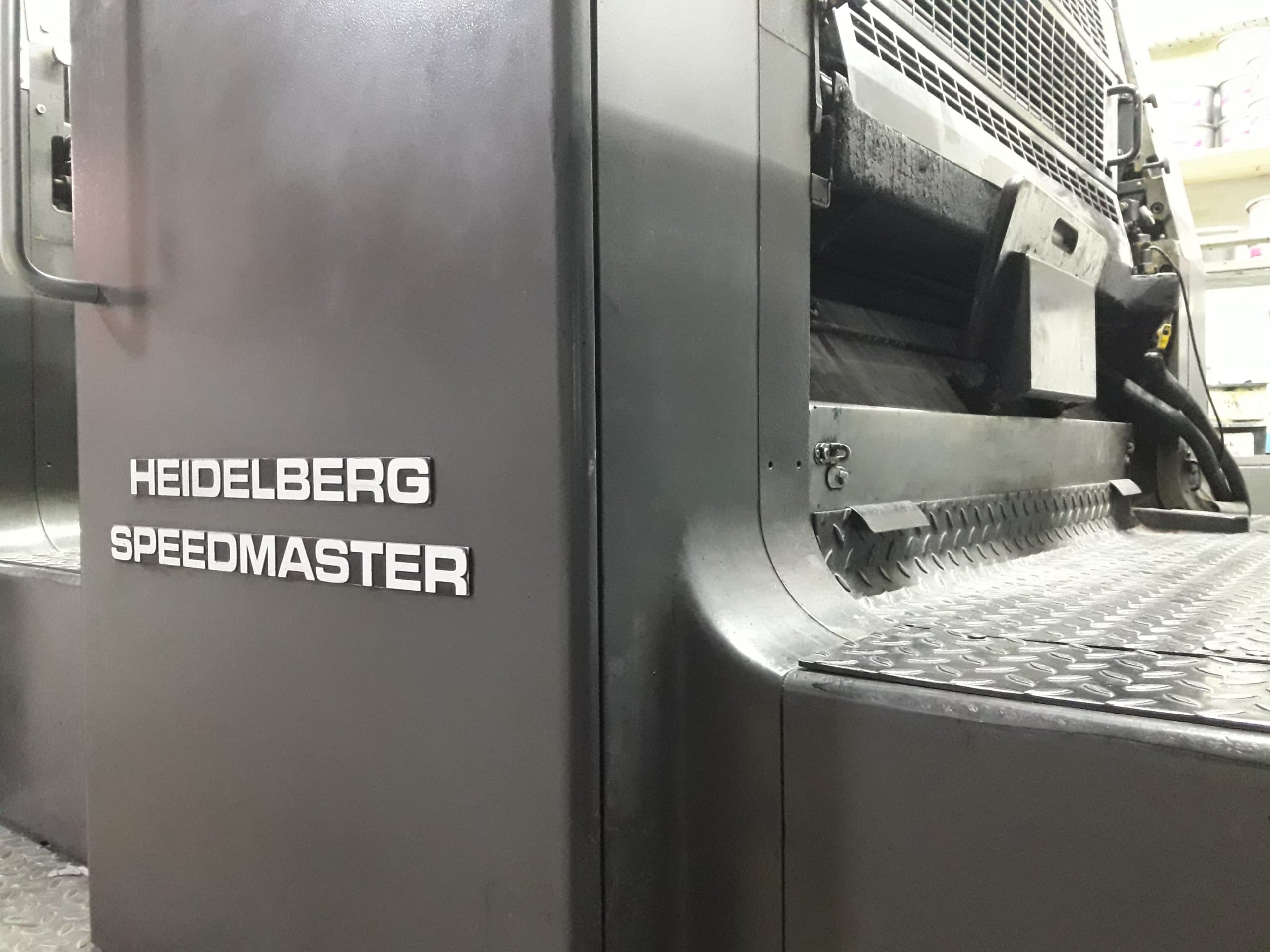 Heidelberg Speedmaster - detalle de máquina
